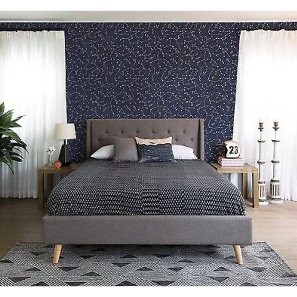 Gold Constellation Pattern Wallpaper (3 Rolls) - Picture 7 of 7